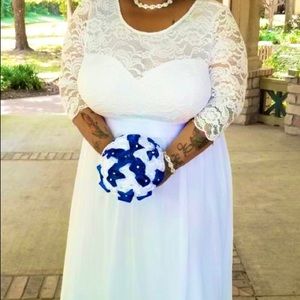 Beautiful wedding dress